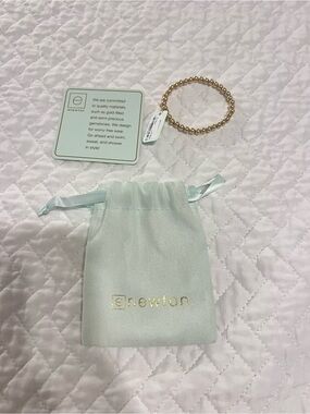 ENewton Gold Beaded Bracelet 4mm
